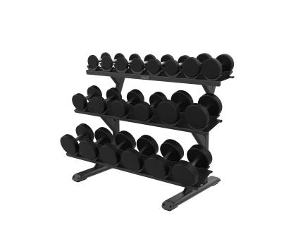 Precor Vitality 3-Tier Saddle Racks